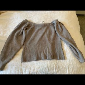 Deluc slightly off the shoulder sweater